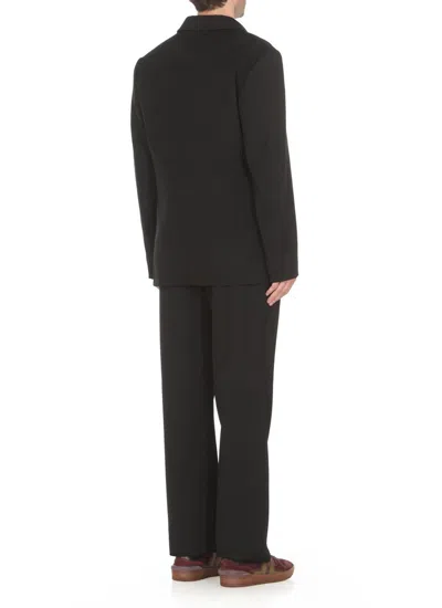 Lanvin Single-breasted Blazer In Black