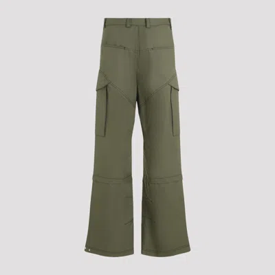 Shop Off-white Pants In Green