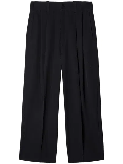 Off-white Ow Darted Tailored Trousers In Black