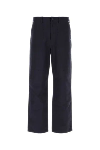 Givenchy Midnight Blue Cotton Pant In Blue