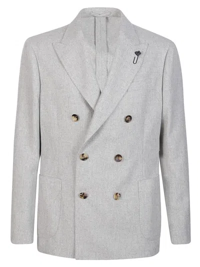 Lardini Advance Jacket In Grey