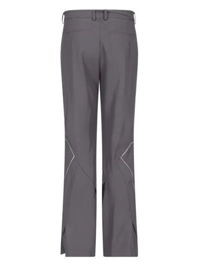 Kiko Kostadinov 'ohne K-dart' Pants In Grey