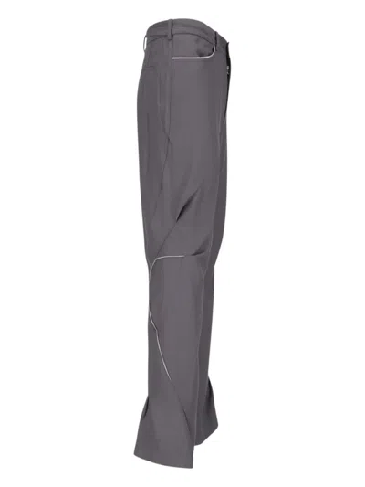 Kiko Kostadinov 'ohne K-dart' Pants In Grey