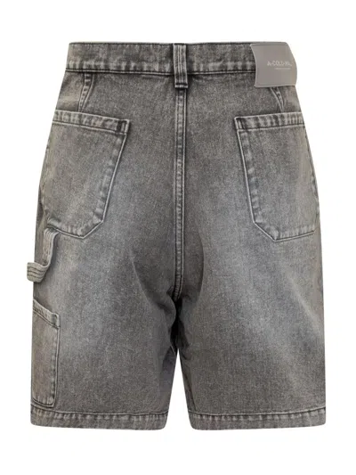 A-cold-wall* Denim Shorts In Black