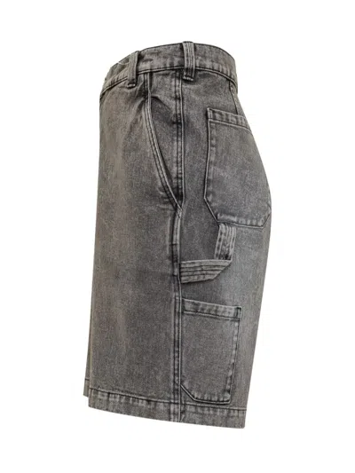 A-cold-wall* Denim Shorts In Black