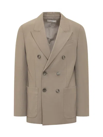AMI ALEXANDRE MATTIUSSI AMI PARIS WOOL AND VISCOSE BLAZER 