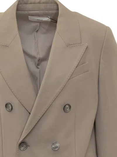 Ami Alexandre Mattiussi Ami Paris Wool And Viscose Blazer In Beige