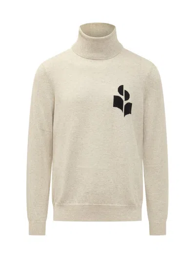 Isabel Marant Enzo Pullover In Beige