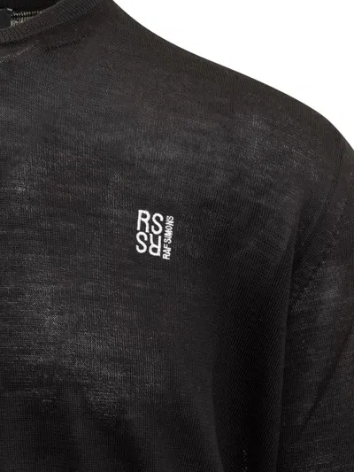 Raf Simons Sweater In Black