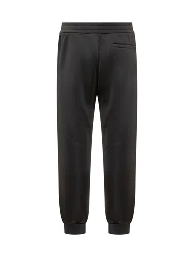 Versace Barocco Print Track Pants In Black
