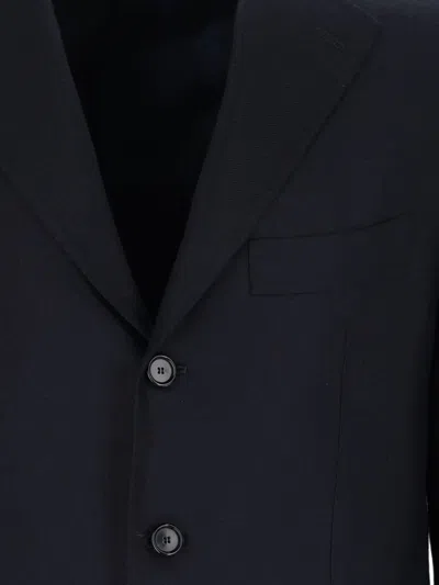 Cesare Attolini Single-breasted Blazer In Black