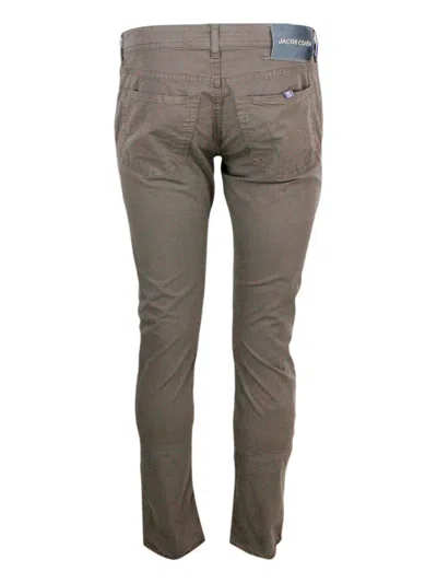 Jacob Cohen Vaqueros Rectos - Gris In Beige