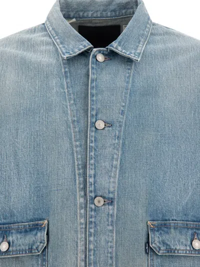 Levi's Embroidered-detail Denim Jacket In Blue