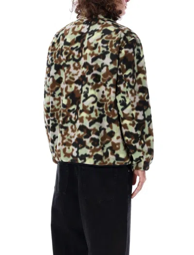 Pop Trading Company Pop Trading Company Reversible Camo Pile Jacket In Camo