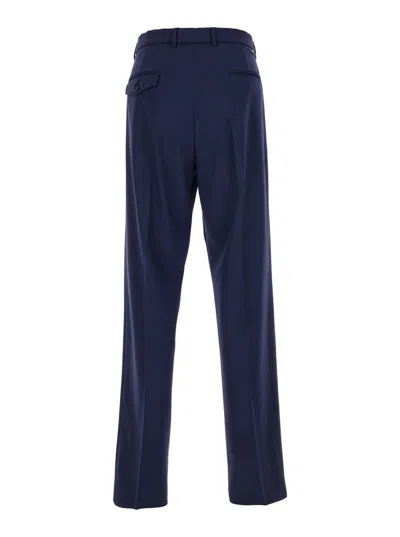 Msgm Pants In Blue