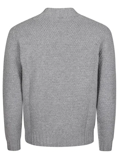Drumohr Turtle Neck Sweater In Grey