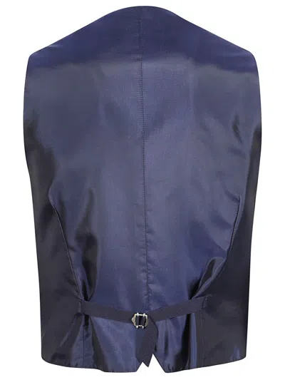 Tagliatore Brian Waistcoat In Blue
