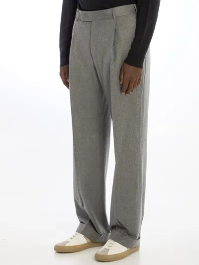 Pt Torino Edge Trousers In Gray
