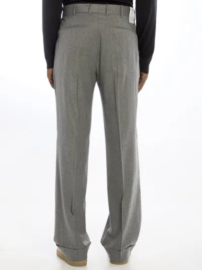 Pt Torino Edge Trousers In Gray