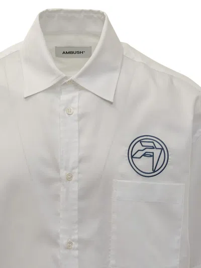 Ambush Cirrle Emblematic Shirt In White