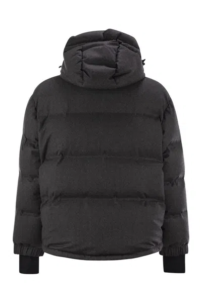 Moncler Men's Grenoble Krun Jacket In Grey