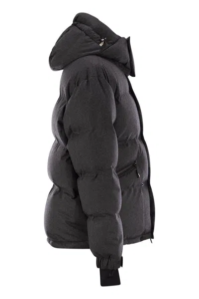 Moncler Men's Grenoble Krun Jacket In Grey