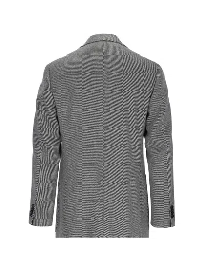 Cesare Attolini Single-breasted Blazer In Black