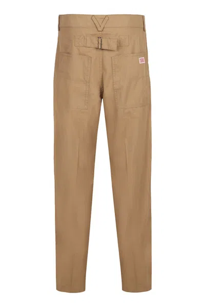 Bottega Veneta Trouser In Beige
