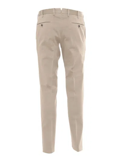 Pt01 Belt Loop Casual Pants In Beige