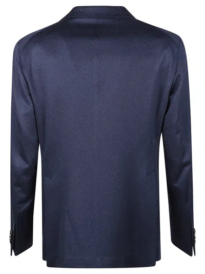 Tagliatore Classic Two-button Montecarlo Blazer In Blue