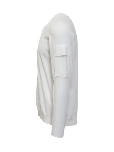 C.p. Company C.p.company Sweaters In White