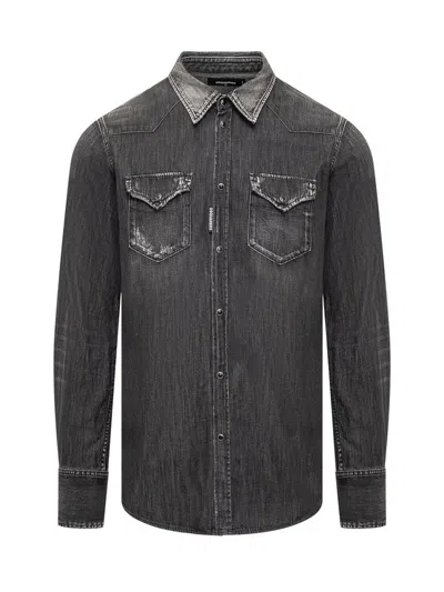 Dsquared2 Shirts In Black