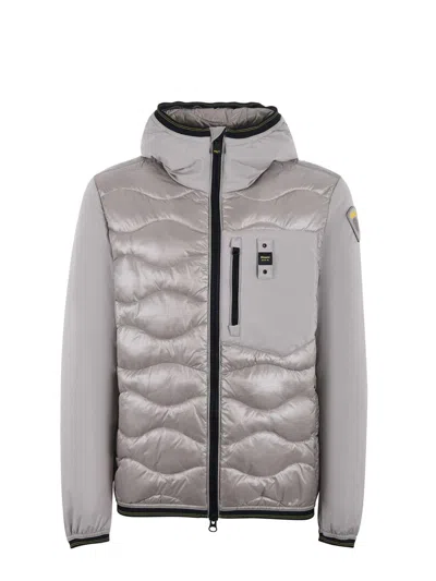 Blauer Usa Down Jacket In Beige