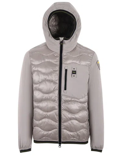 Blauer Usa Down Jacket In Beige