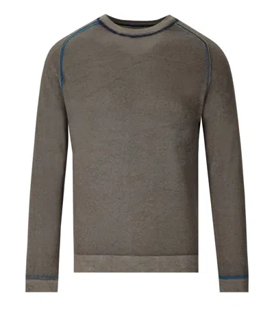 Bob Plata Mud Crewneck Jumper In Brown