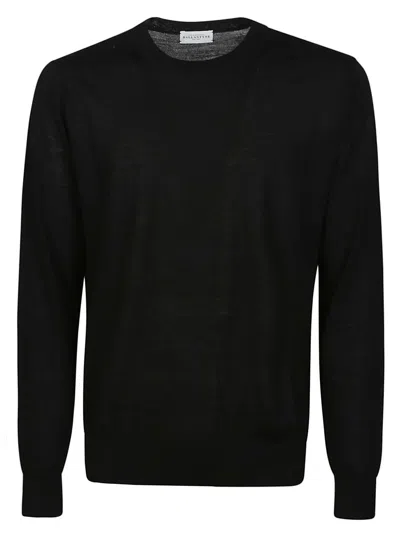 Ballantyne Plain Sweater In Black