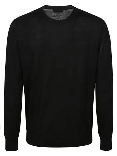 Ballantyne Plain Sweater In Black