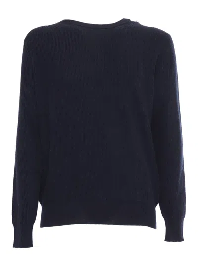 Ballantyne Classic Crew Neck Pullover In Animal Print