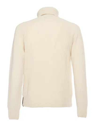 K-way Virgil Merino Sweater In White