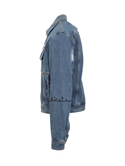 Nick Fouquet Denim Jacket In Blue