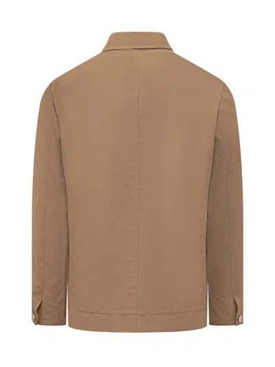 The Seafarer Morrison Jacket In Brown