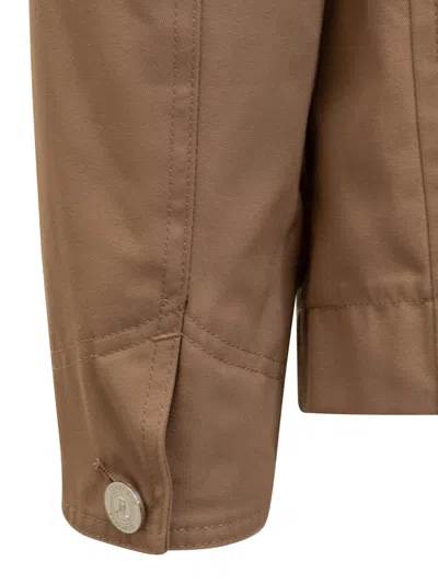 The Seafarer Morrison Jacket In Brown