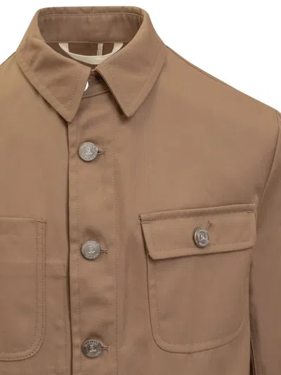 The Seafarer Morrison Jacket In Brown