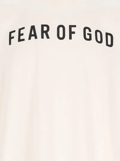 Fear Of God Long-sleeved Thunderbird T-shirt In White
