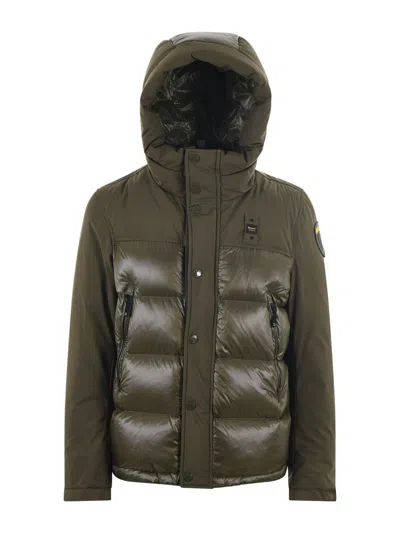 Blauer Usa Down Jacket In Green