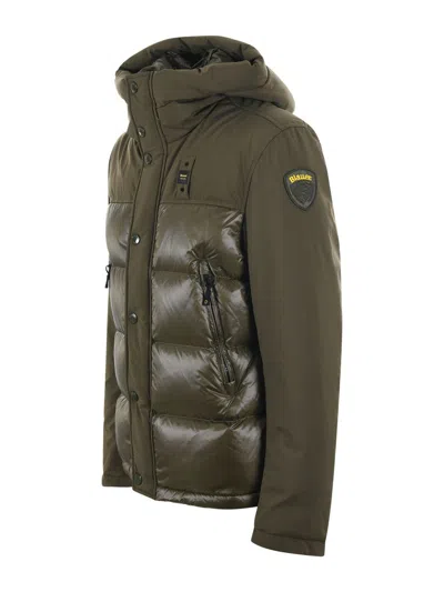 Blauer Usa Down Jacket In Green