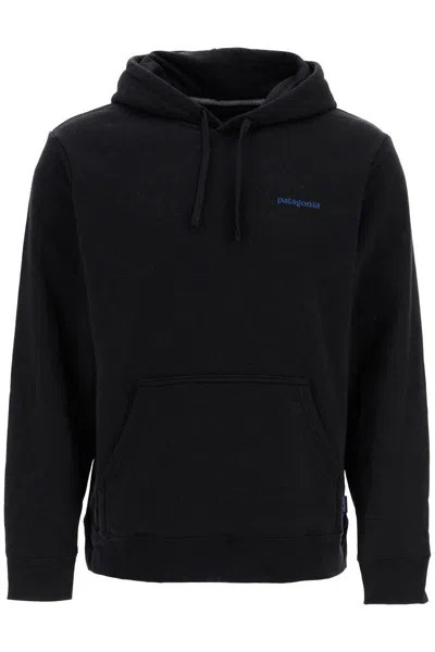 Shop Patagonia Uprisal Logo Boardshort Hood In Black