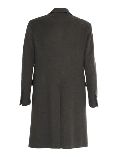 Lardini Drop Reg Man Coat In Multicolor