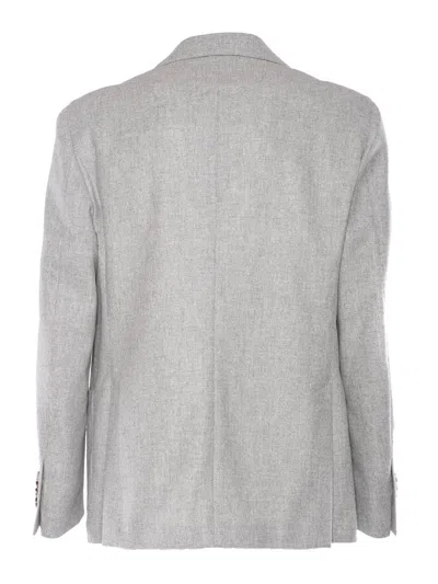 Lardini Cashmere Jacket In Multicolor