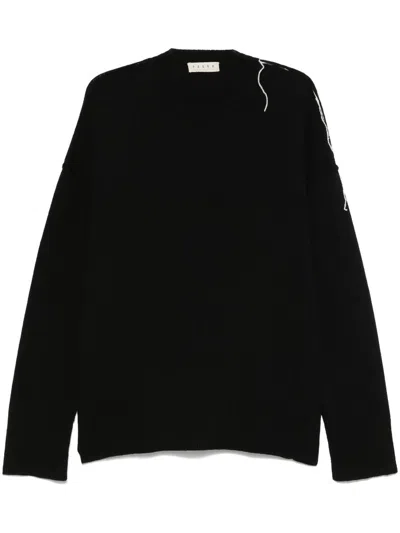 Paura Riccione Sweater In 090 Black